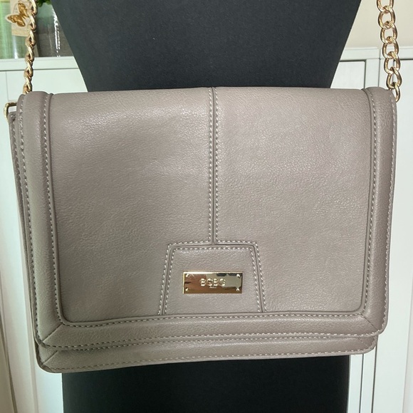 BCBG Chained Crossbody Bag in Taupe - Picture 4 of 13
